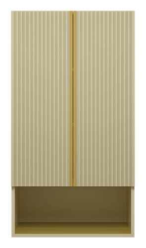 Шкаф Brevita Vega VEG-08060-031 60х110 подвесной цвет бежевый - фото 3