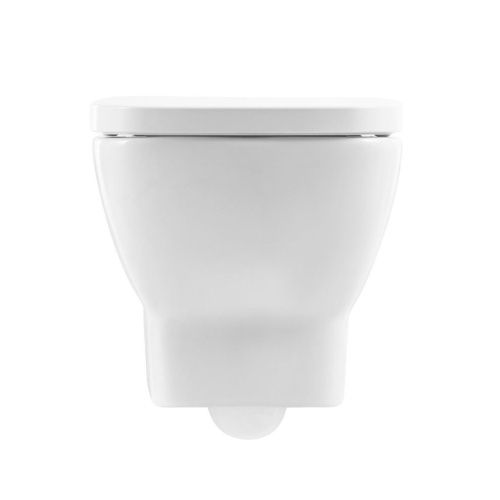 Чаша унитаза подвесная BelBagno LAGO BB128CH цвет белый без сиденья каскадный смыв - фото 5