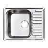 Кухонная мойка Iddis Strit STR58SDi77 60х50 цвет серый поверхность глянцевая