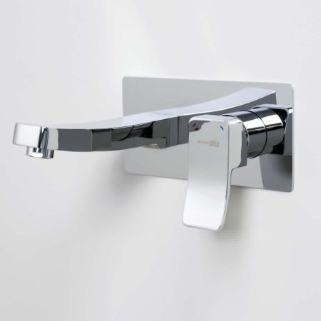 Смеситель для раковины Wasserkraft Aller 1060 10630 встраиваемый в стену хром
