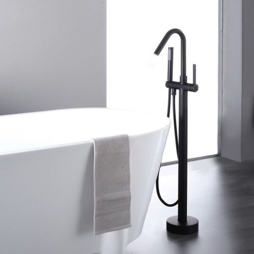 Смеситель Bond Circle B05-4988 напольный черный - фото 2