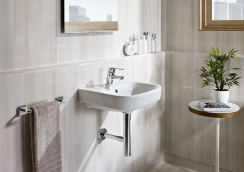 Раковина из сантехнического фарфора Roca Debba 732799600Y 50х40 подвесная цвет белый - фото 3