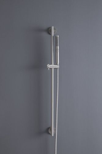 Душевой гарнитур Allen Brau Priority 5.31010-BN настенный нержавеющая сталь - фото 5