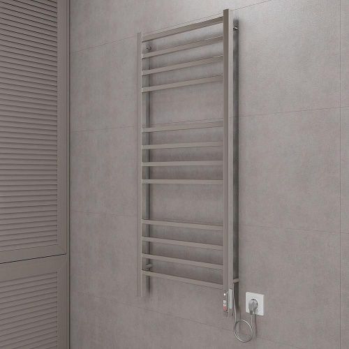 Полотенцесушитель электрический Terminus 4670078544414 55х125 хром - фото 5