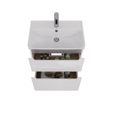 Тумба под раковину LeMark Buno LM04B60T 60х40 напольная цвет белый