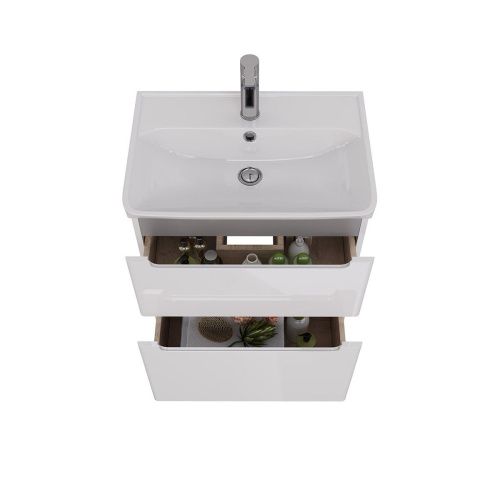 Тумба под раковину LeMark Buno LM04B60T 60х40 напольная цвет белый - фото 3