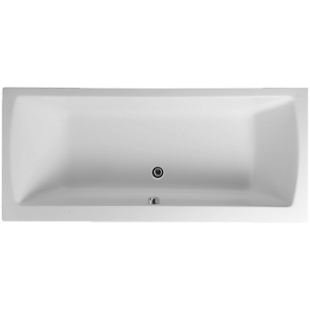 Ванна акриловая Vitra Neon 52540001000 180х80 пристенная прямоугольная без ножек