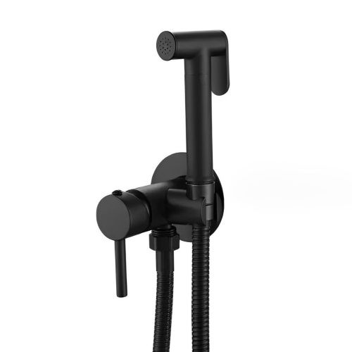 Гигиенический душ со смесителем Maretti Eleganza Black ENB30RV65 черный - фото 2