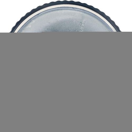 Раковина керамическая Allen Brau Fantasy 4.11032.ID 40х40 накладная цвет синий без отверстий под смеситель - фото 2