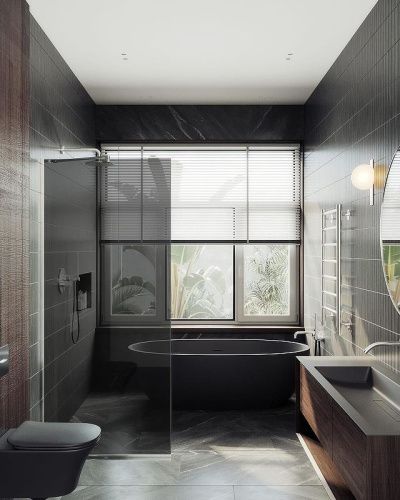 Душевая перегородка Maybah Glass MGD-1355-5у 100х195 стекло тонированное профиль хром - фото 2