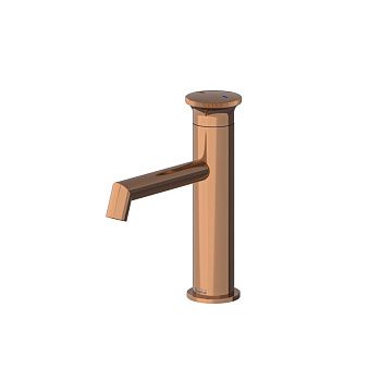 Смеситель Teska ARTE Leo S E5519 на раковину розовое золото