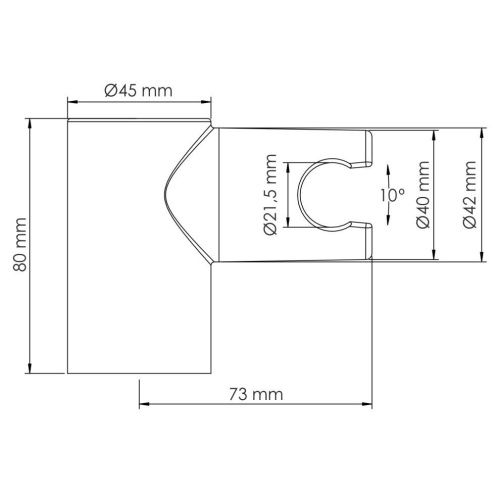 Держатель для душа Wasserkraft A319 никель - фото 3