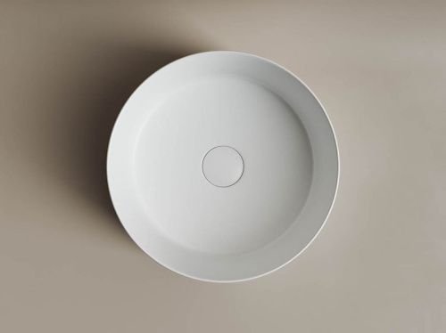 Раковина из сантехнического фарфора Ceramica Nova ELEMENT CN6032MW 40х40 накладная цвет белый без отверстий под смеситель - фото 5