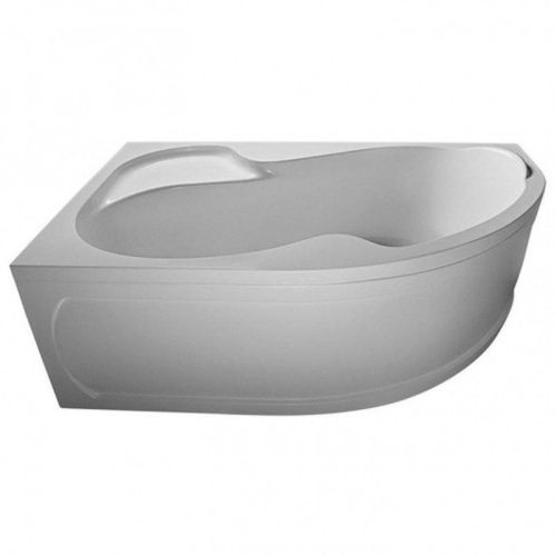 Ванна акриловая 1MarKa AURA 01ау1610л 160х105 пристенная асимметричная без каркаса - фото 3