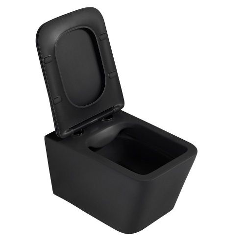 Комплект унитаз с инсталляцией с клавишей смыва ABBER Rechteck AC1201MB-AC0105-AC0120MMG - фото 5