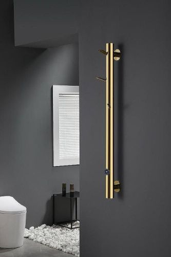 Полотенцесушитель электрический Boheme OAK 724-G 20х150 золото - фото 2