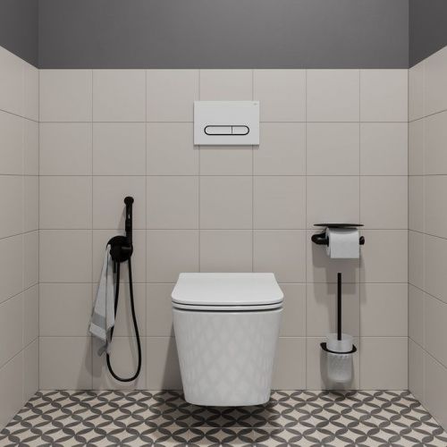 Клавиша смыва механическая Iddis Unifix UNI01WBi77 цвет белый - фото 2