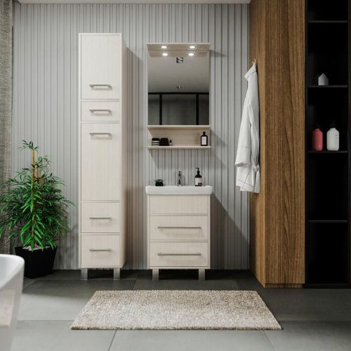 Зеркало с подсветкой Бриклаер Чили 4627125414930 60х90 подвесное - фото 4