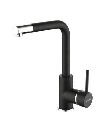 Смеситель для кухни Paulmark HONNER Ho212018-BLM на мойку черный