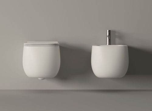 Биде подвесное Alice Nur 33130101 цвет белый - фото 3