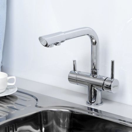 Смеситель для кухни Wasserkraft Кухонные смесители A8017 на мойку хром