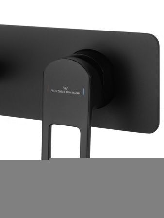 Смеситель для раковины Wonzon & Woghand Frame WW-88869010-MB встраиваемый в стену черный