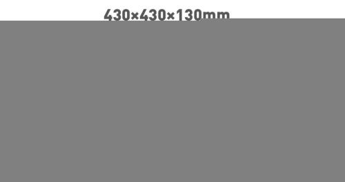 Раковина керамическая Art&Max AM170-T 40х40 накладная цвет белый - фото 2