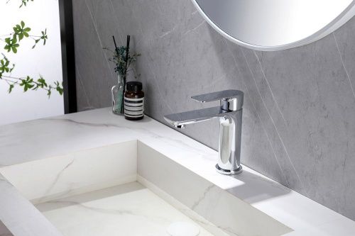 Смеситель Abber Weiss Insel AF8010 на раковину хром - фото 2