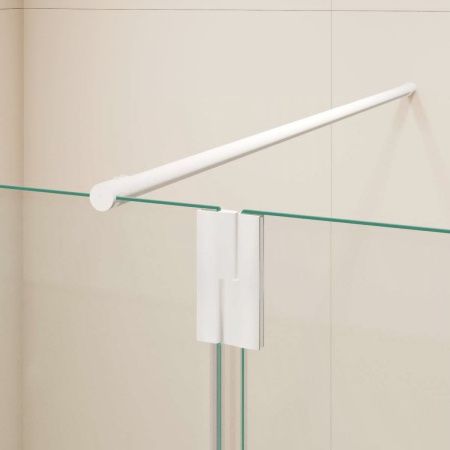 Душевая перегородка RGW Walk In 351005083-15 80х195 стекло прозрачное профиль белый