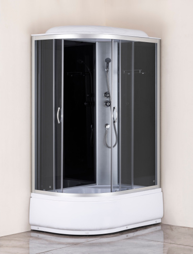 Душевая кабина Taliente TA-12080G(R) 120х80 асимметричная с крышей ориентация правая - фото 2