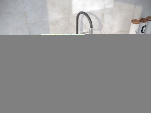 Кухонная мойка Paulmark GERBERG 78F UNI PM217844-BS 45х40 цвет серый поверхность брашированная - фото 3