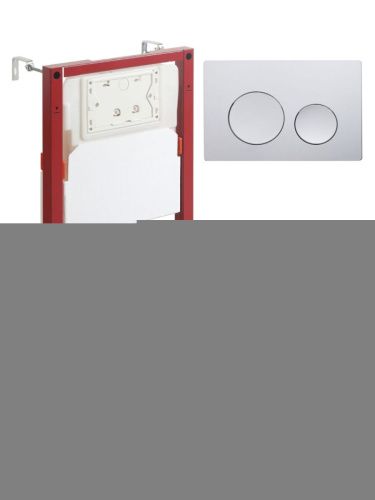 Комплект унитаз с инсталляцией и клавишей смыва Agger ATI06100+APB100 - фото 2