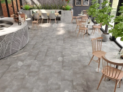 SPC ламинат Alpine Floor Stone Mineral Core ECO 4-12 MC Девон толщина 0.4 см 43 класс 609,6х304,8 - фото 2