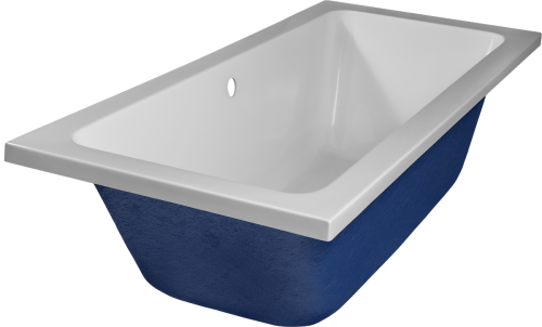 Ванна акриловая C-Bath CBQ017001 170х75 пристенная прямоугольная - фото 4