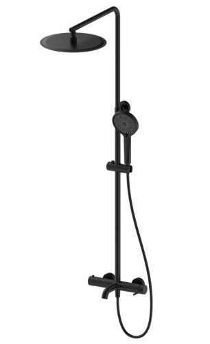 Душевая стойка Wonzon & Woghand Stick WW-88739017-MB настенная цвет черный