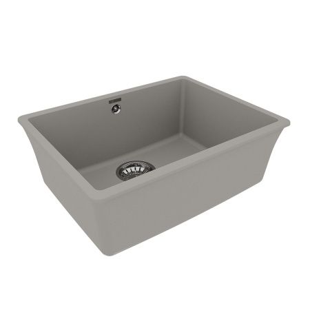 Кухонная мойка LeMark Sinara 540-u 9910075 55х40 цвет серый поверхность матовая