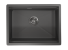 Кухонная мойка Granula Kitchen Space 6045U, ГРАФИТ МАТОВЫЙ 60х45 цвет черный поверхность матовая