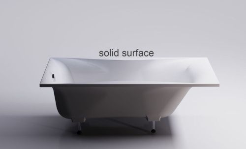 Ванна из искусственного камня Astra-Form Вега 01010068 170х75 пристенная прямоугольная с ножками - фото 2