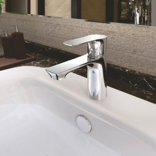 Смеситель Cron CN10172 на раковину хром - фото 4