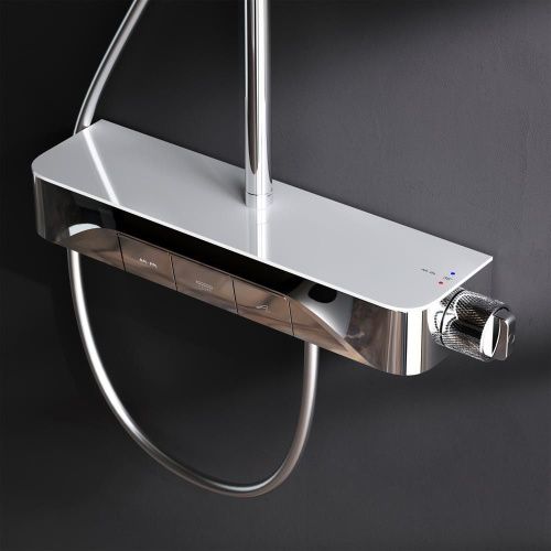 Душевая стойка Am.Pm Func F078F200 настенная цвет хром с термостатом - фото 4