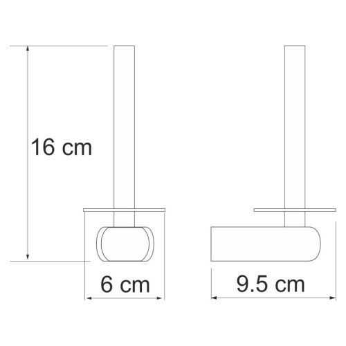 Бумагодержатель WasserKRAFT 6897 - фото 4