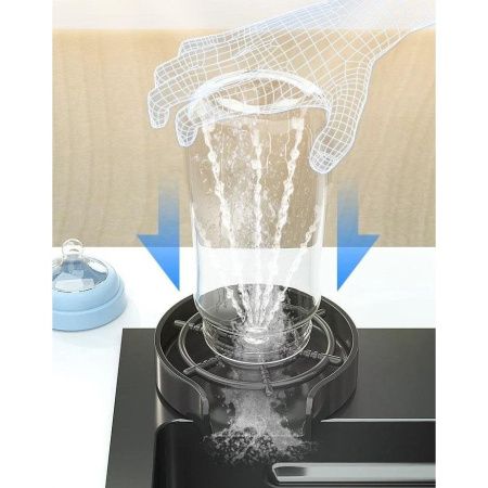 Кухонная мойка Savol S-SC002Q 75х45 цвет серый поверхность матовая