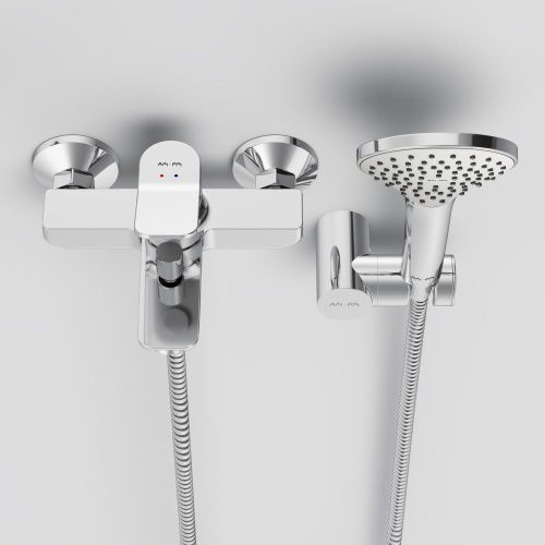 Смеситель для ванны и душа Am.Pm X-Joy F85A15000 настенный хром - фото 5