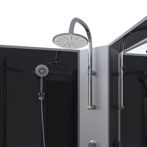 Душевая кабина Niagara Classic 25101434RBKTG 120х80 асимметричная без крыши ориентация правая - фото 4