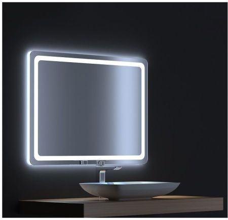 Зеркало с подсветкой De Aqua Смарт SMR 404 090 90х80 подвесное