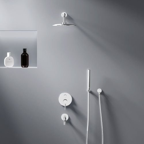 Душевая система Damixa Scandinavian Pure 936510000 встраиваемая в стену цвет хром