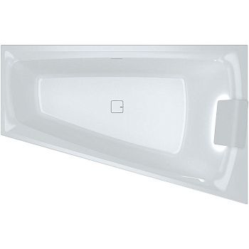 Ванна акриловая Riho STILL SMART L B102003005 170х110 пристенная асимметричная без ножек