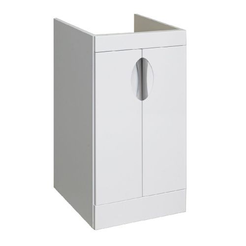 Тумба под раковину Runo Лира 00-00000144 40х50 напольная цвет белый - фото 2