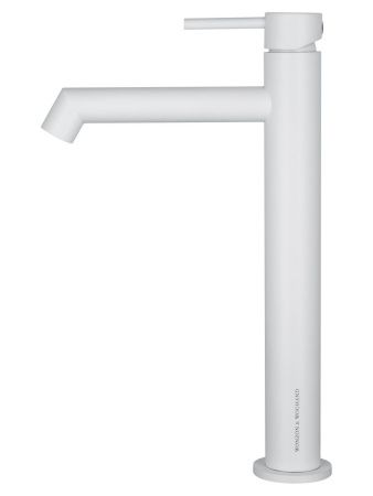 Смеситель для раковины Wonzon & Woghand WW-H1064-MW на столешницу белый