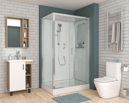 Душевая кабина Niagara Premium 60120114QR 120х80 прямоугольная с крышей ориентация правая - фото 2